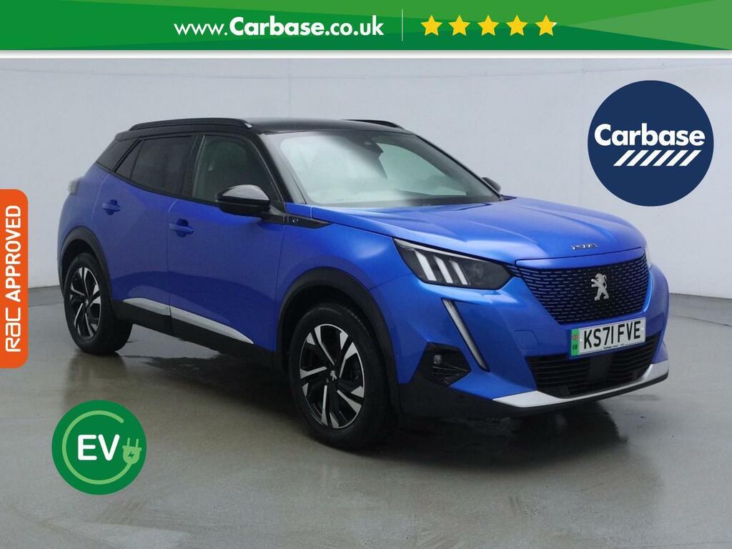 Peugeot e-2008 50Kwh Gt Suv 136 Ps Blue