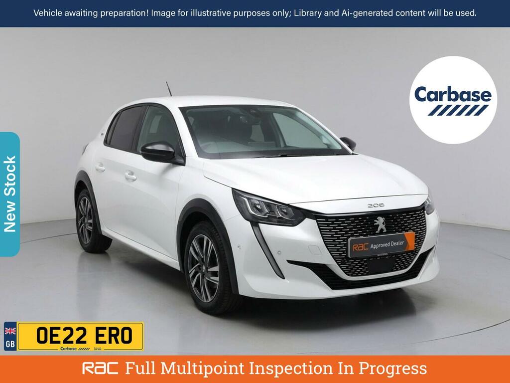 Peugeot e-208 50Kwh Gt Hatchback 7Kw Charger White