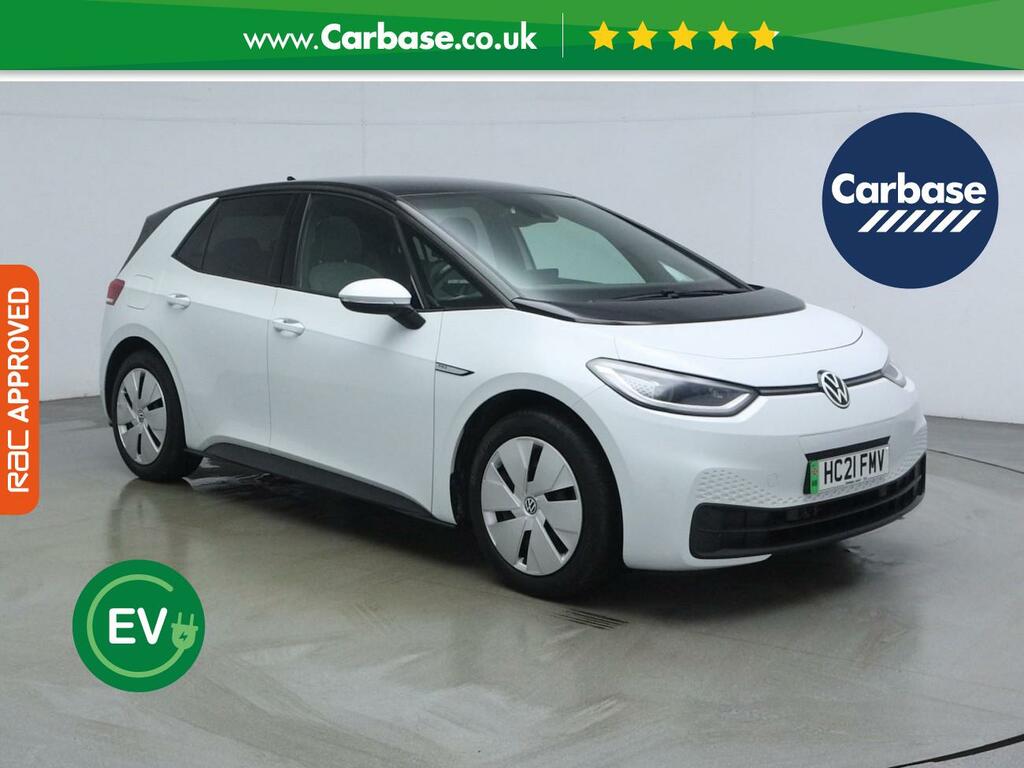 Volkswagen ID.3 Pro Performance 58Kwh Family Hatchback Electri White