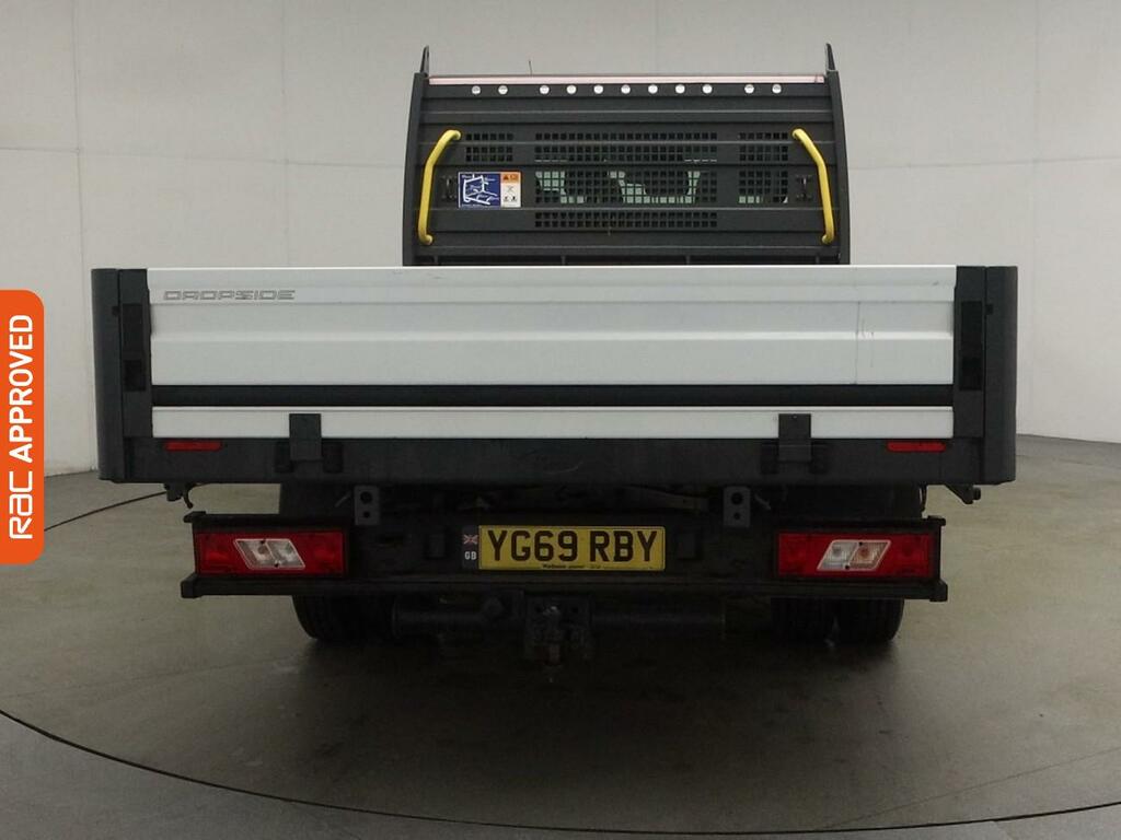 Ford Transit Custom 2.0 350 Ecoblue Dropside Double Cab Man YG69RBY White #6