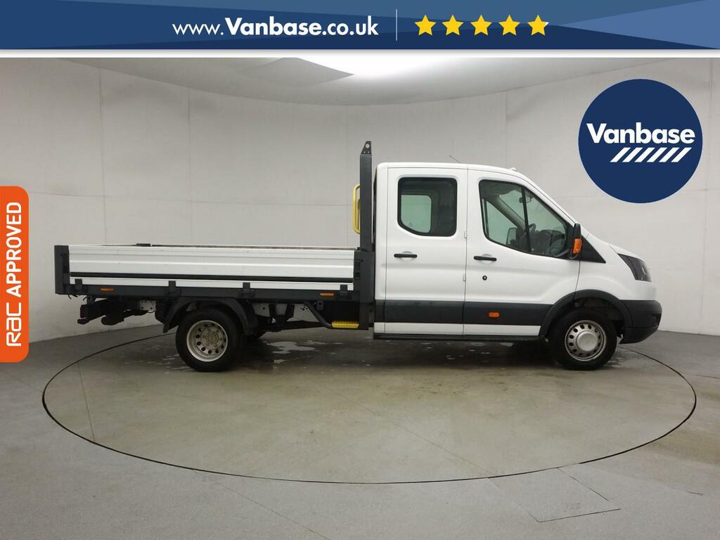 Ford Transit Custom 2.0 350 Ecoblue Dropside Double Cab Man YG69RBY White #3