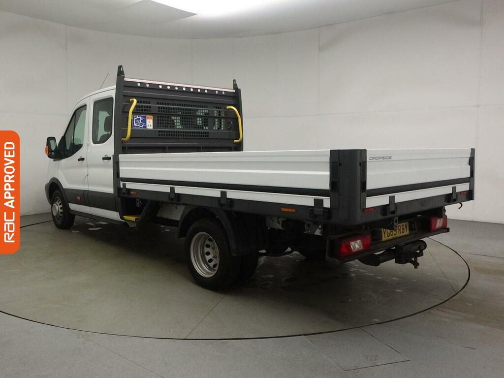 Ford Transit Custom 2.0 350 Ecoblue Dropside Double Cab Man YG69RBY White #4