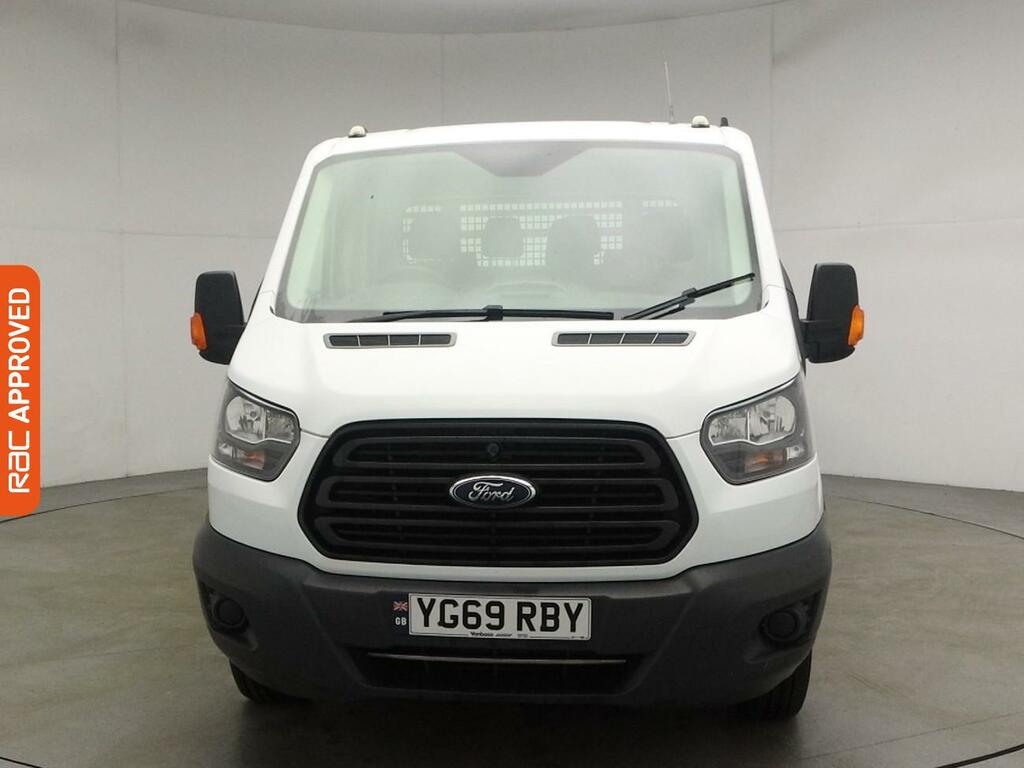 Ford Transit Custom 2.0 350 Ecoblue Dropside Double Cab Man YG69RBY White #5