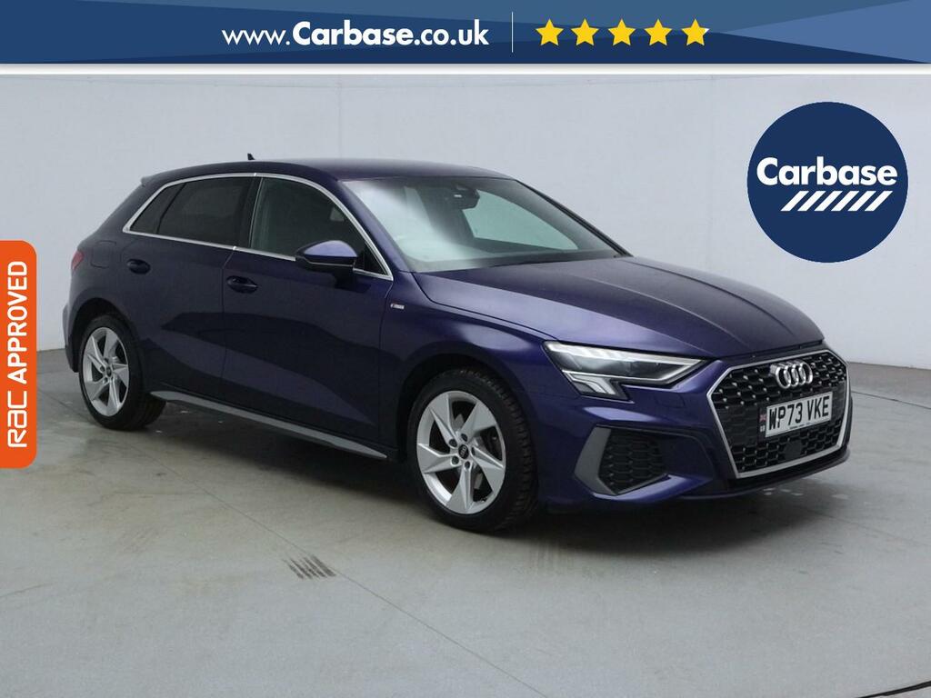 Audi A3 1.4 Tfsie 40 S Line Sportback Plug-in H Blue