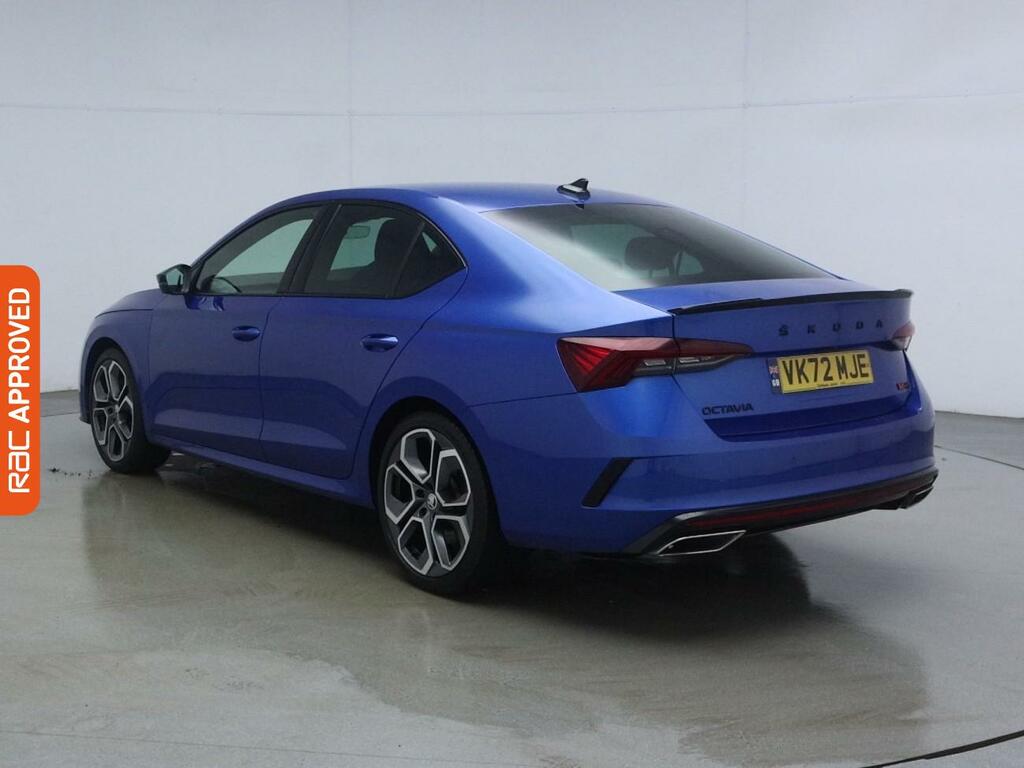 Skoda Octavia 2.0 Tsi Vrs Hatchback Euro 6 S Blue #4