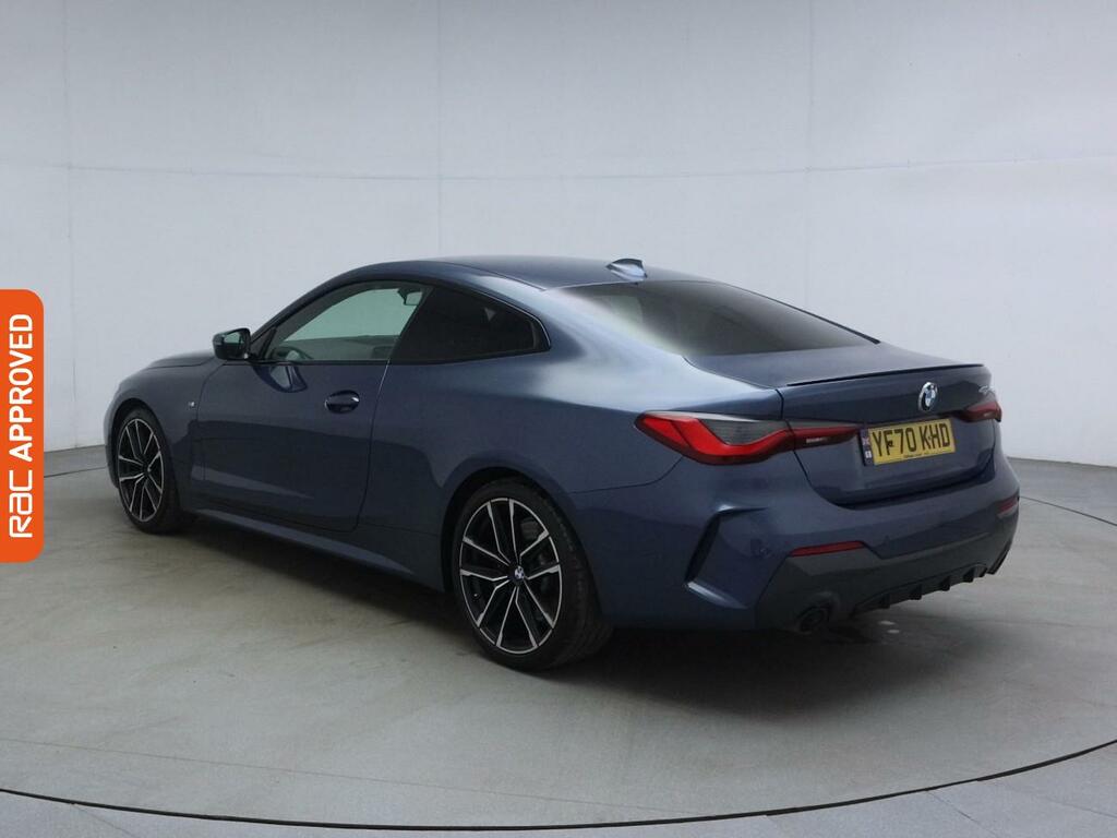 BMW 4 Series Gran Coupe 2.0 420I M Sport Coupe Euro 6 Ss YF70KHD Blue #4