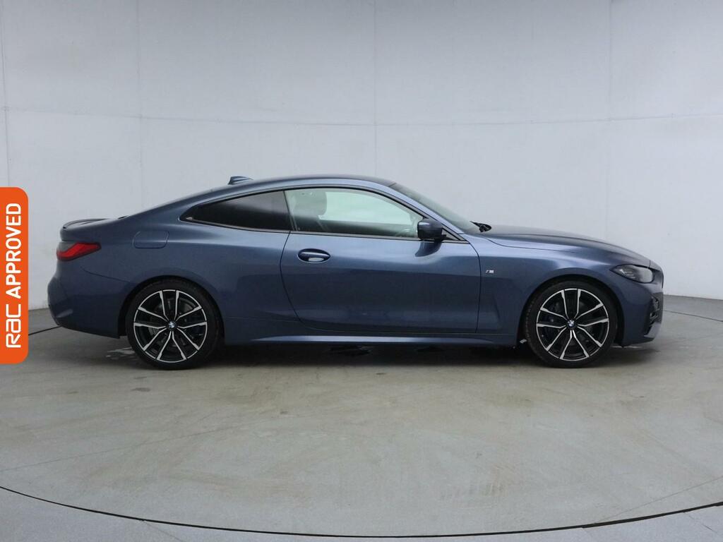 BMW 4 Series Gran Coupe 2.0 420I M Sport Coupe Euro 6 Ss YF70KHD Blue #5