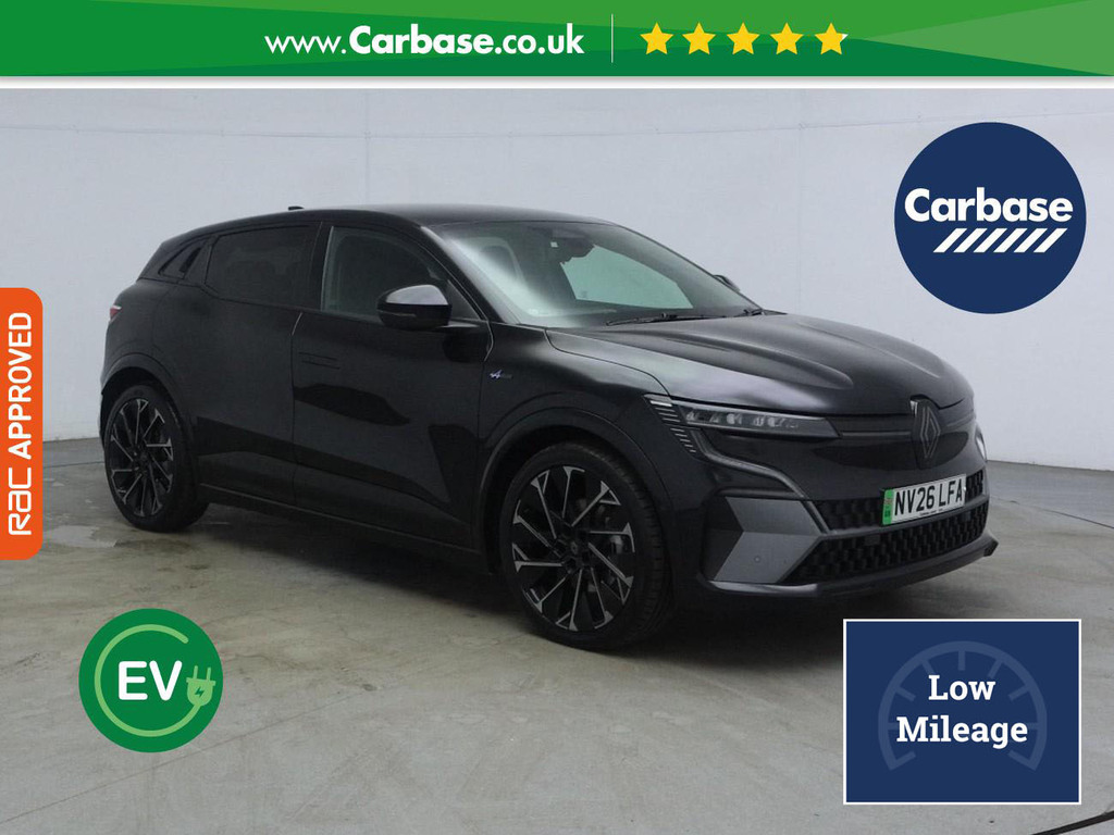 Renault Megane E-Tech Comfort Range 60Kwh Iconic Esprit Alpine Hatchback Black