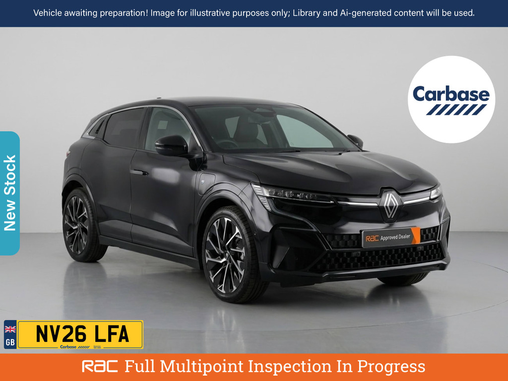 Renault Megane E-Tech Comfort Range 60Kwh Iconic Esprit Alpine Hatchback Black
