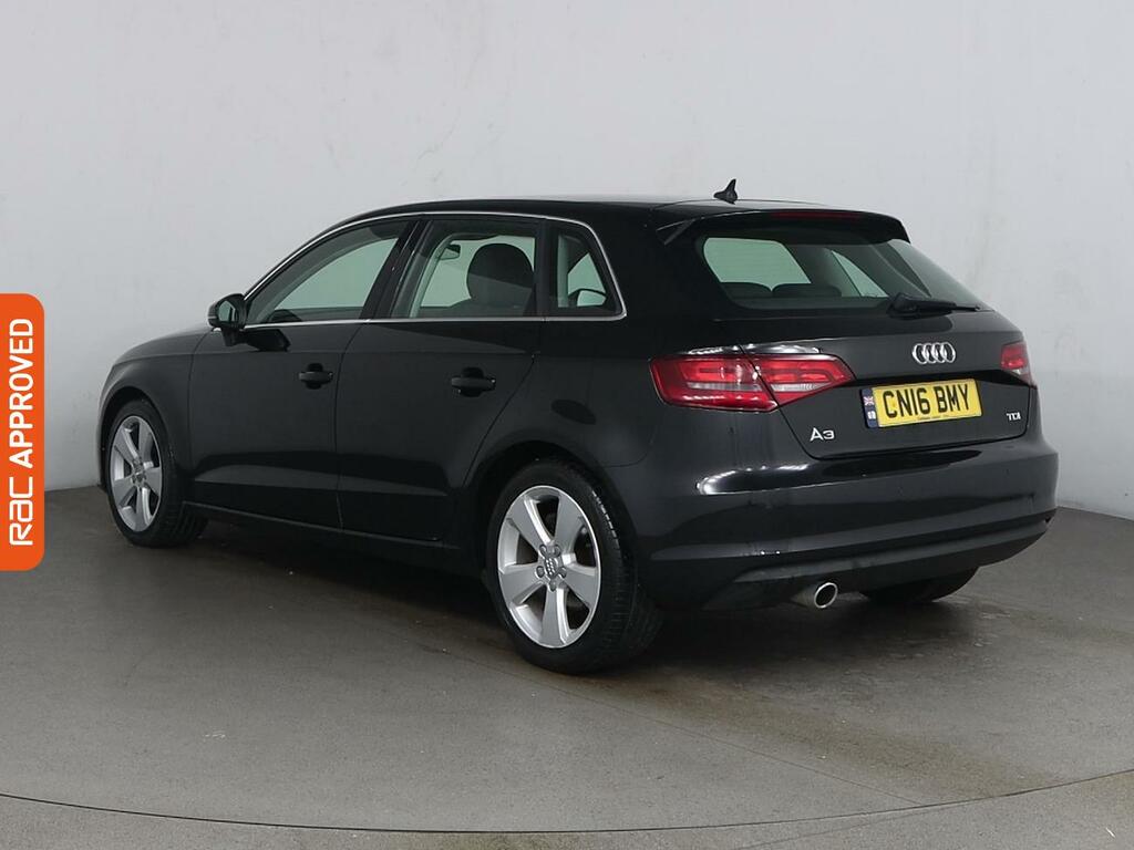 Audi A3 1.6 Tdi Sport Sportback Euro 6 CN16BMY Black #4