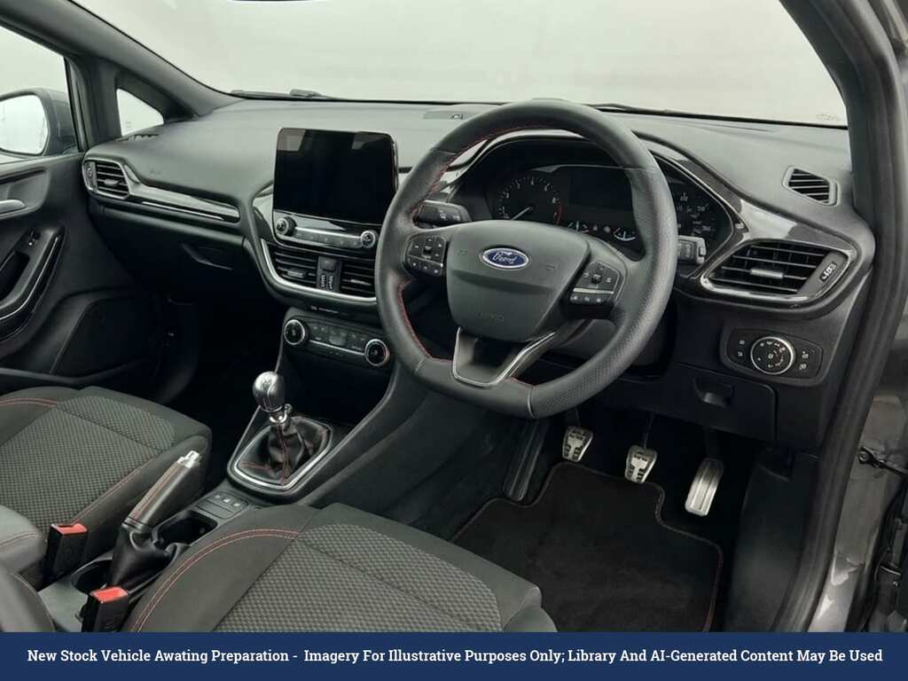 Ford Fiesta 1.0T Ecoboost Sport Car Derived Van Man BL70ZFA Grey #3