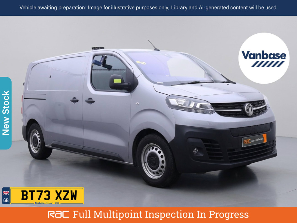 Vauxhall Vivaro 3100 75Kwh Prime Panel Van 6Dr L1 H1 Grey