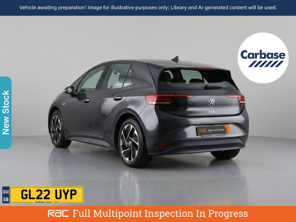 Volkswagen ID.3 Pro 58Kwh Life Hatchback 145 Ps Grey