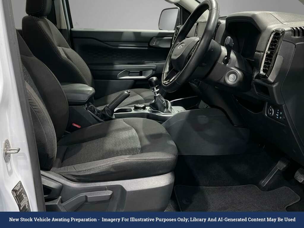 Ford Ranger 2.0 Ecoblue Xlt Pickup Double Cab Manua BW23NWN White #2