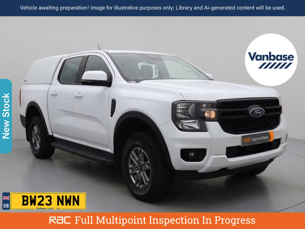 Ford Ranger 2.0 Ecoblue Xlt Pickup Double Cab Manua White