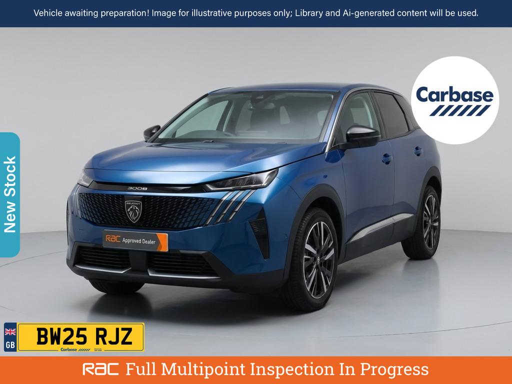 Peugeot 3008 1.2 Allure Suv Hybrid E-dsc6 Euro 6 S Blue