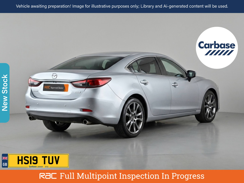 Mazda 6 2.2 Skyactiv-d Se-l Nav Saloon Silver #2