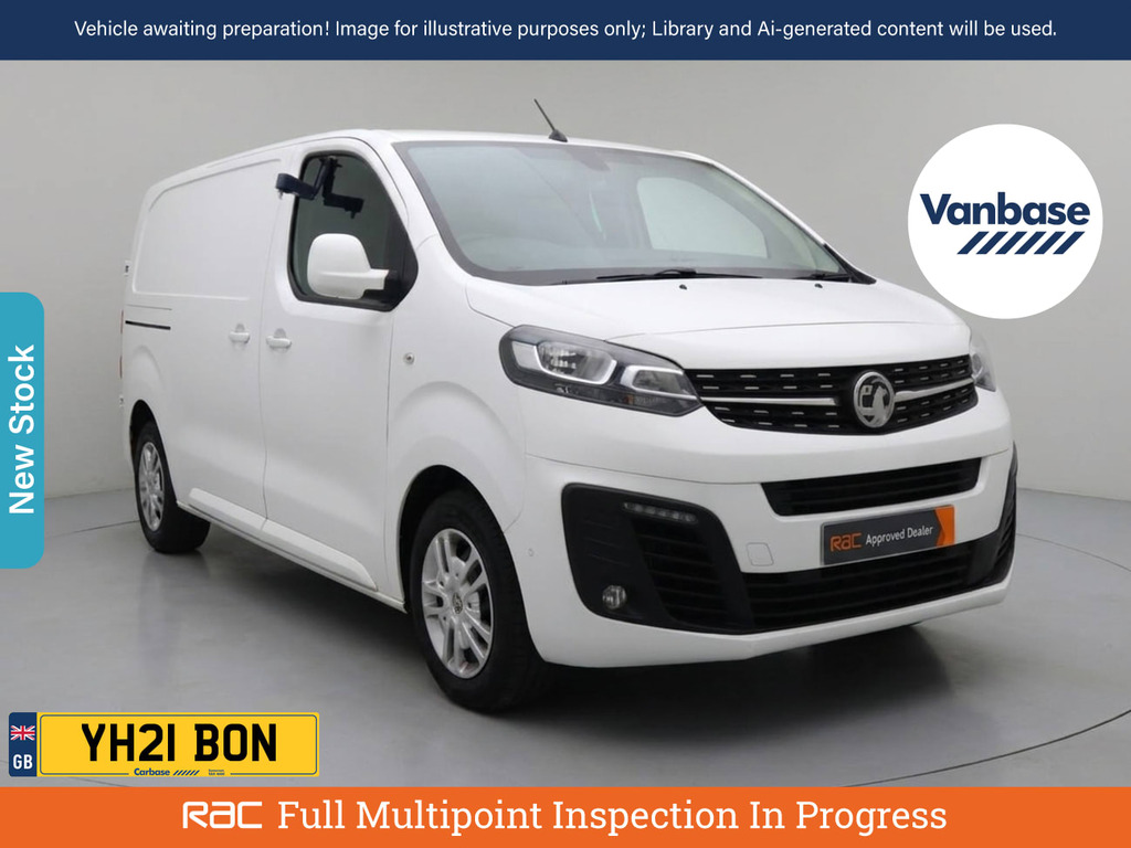 Vauxhall Vivaro 1.5 Turbo D 2700 Sportive Panel Van Man White