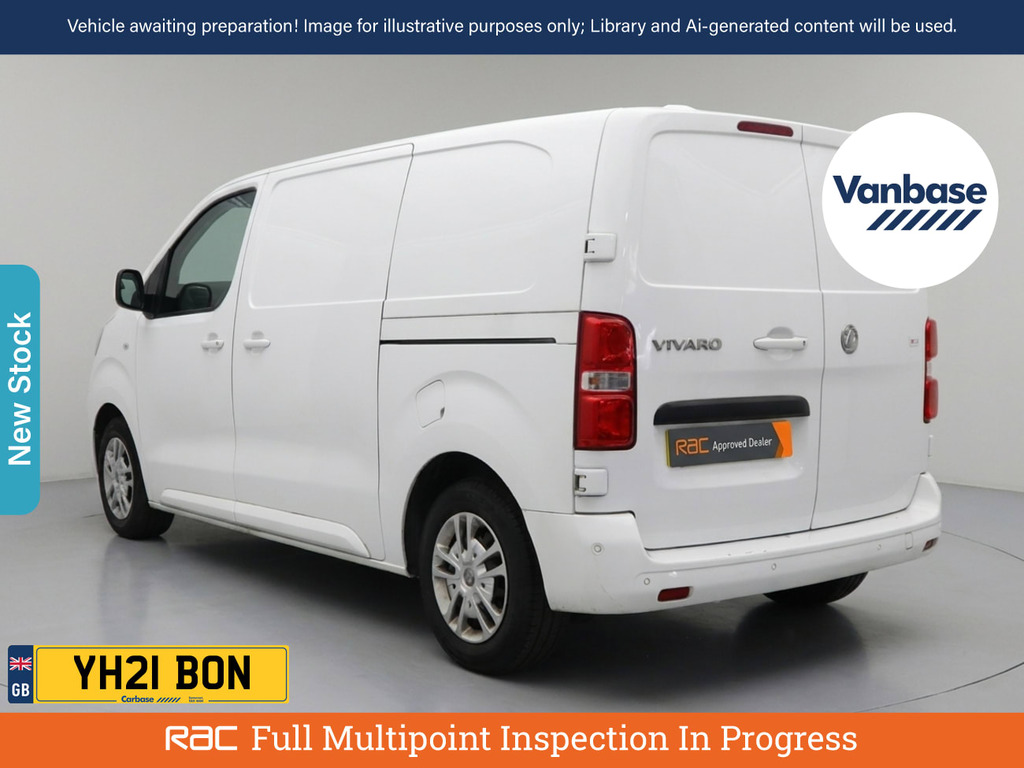 Vauxhall Vivaro 1.5 Turbo D 2700 Sportive Panel Van Man White #2