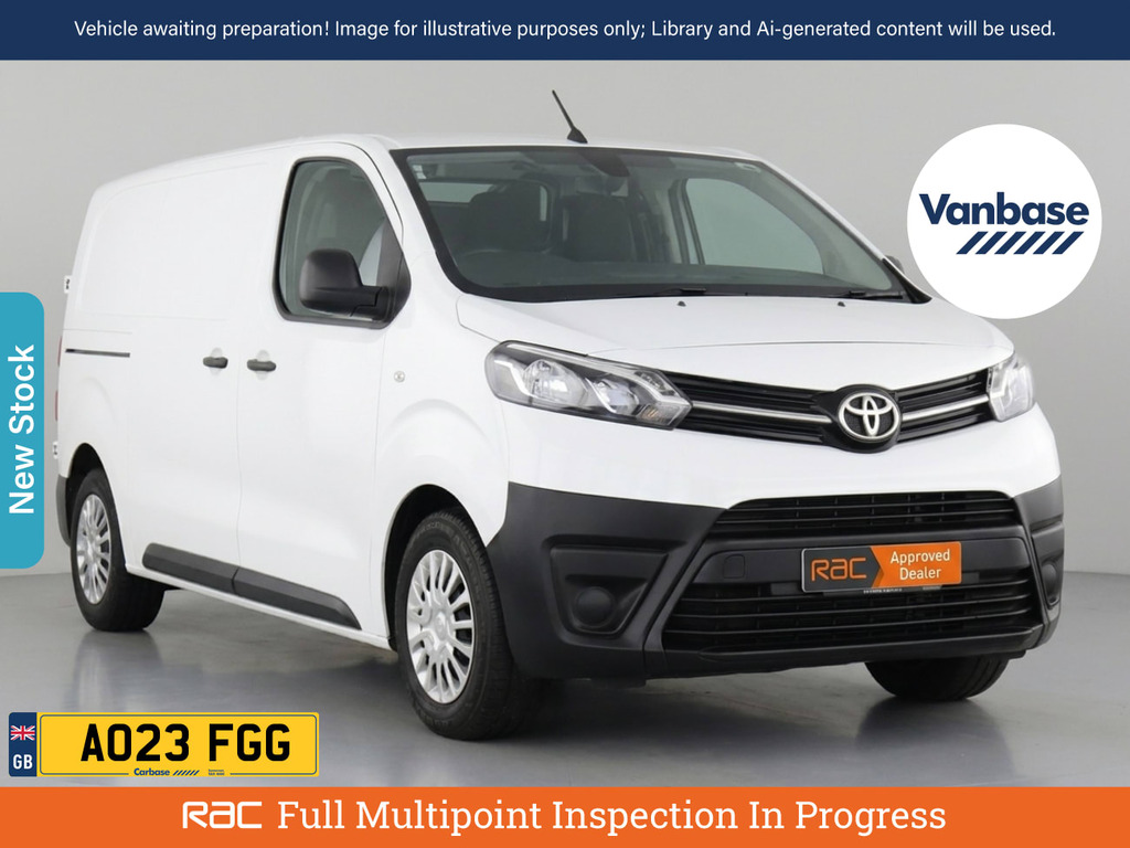Toyota PROACE 75Kwh Icon Medium Panel Van 6Dr Mwb White