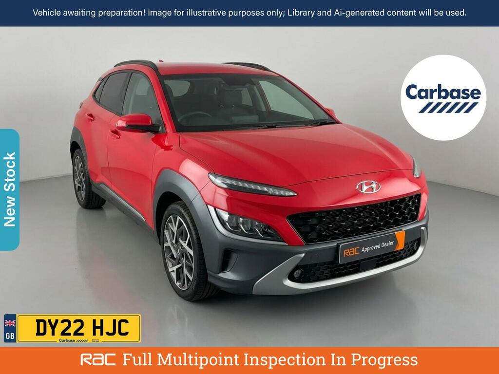 Hyundai Kona 1.6 H-gdi Premium Suv Hybrid Dct Euro 6 Red