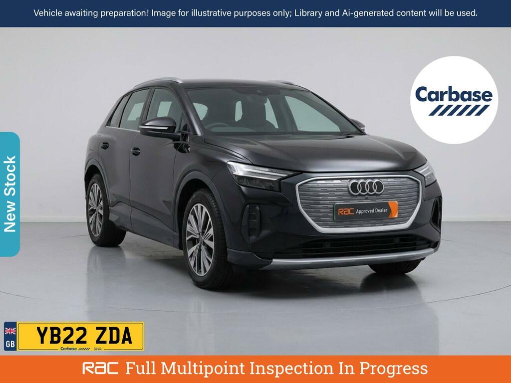 Audi Q4 E Tron 50 Sport Sportback Quattro 82Kwh Black