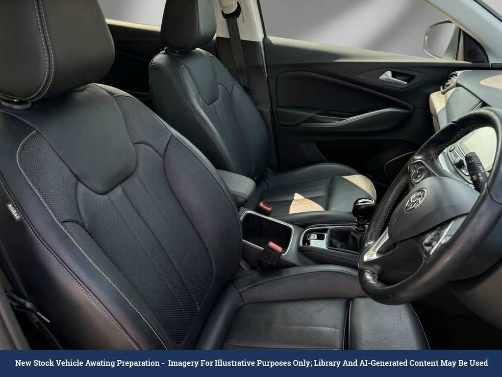 Vauxhall Grandland X 1.2 Turbo Elite Nav Suv 6Spd Eur White #3