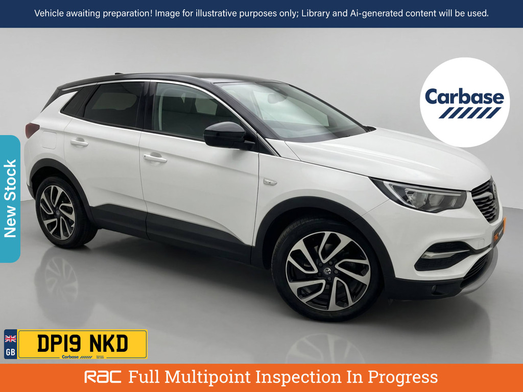 Vauxhall Grandland X 1.2 Turbo Elite Nav Suv 6Spd Eur White
