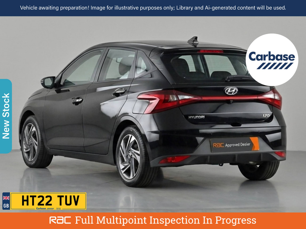 Hyundai I20 1.0 T-gdi Mhev Se Connect Hatchback Hyb Black #2