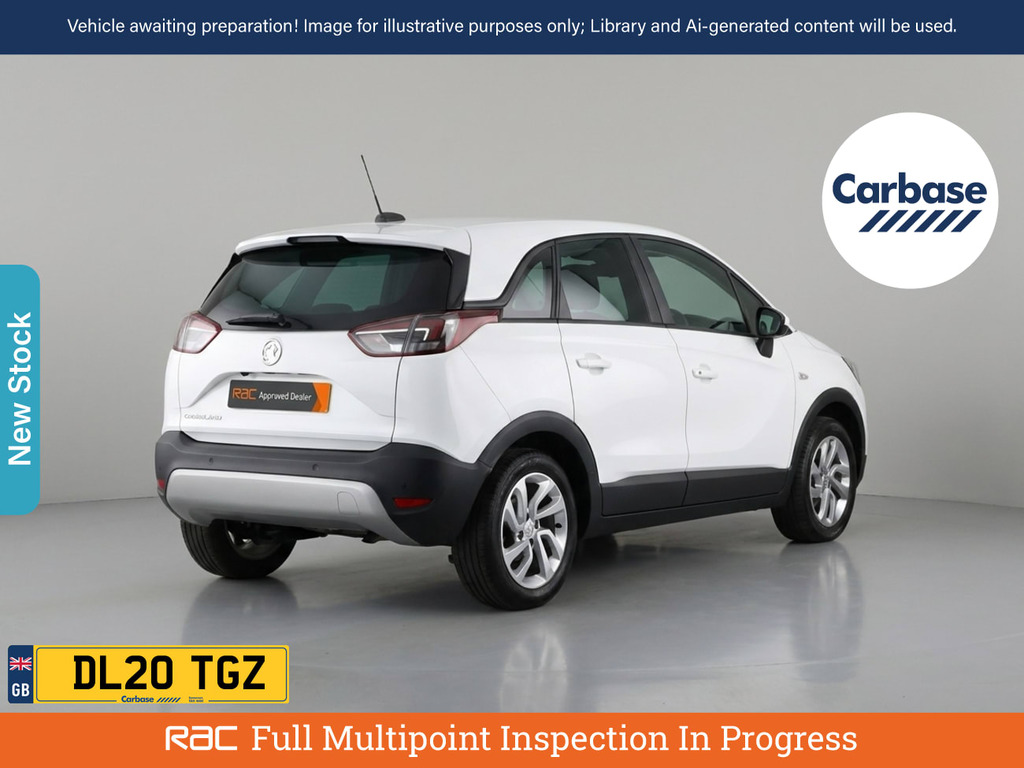 Vauxhall Crossland X 1.2 Turbo Business Edition Nav Suv White #2