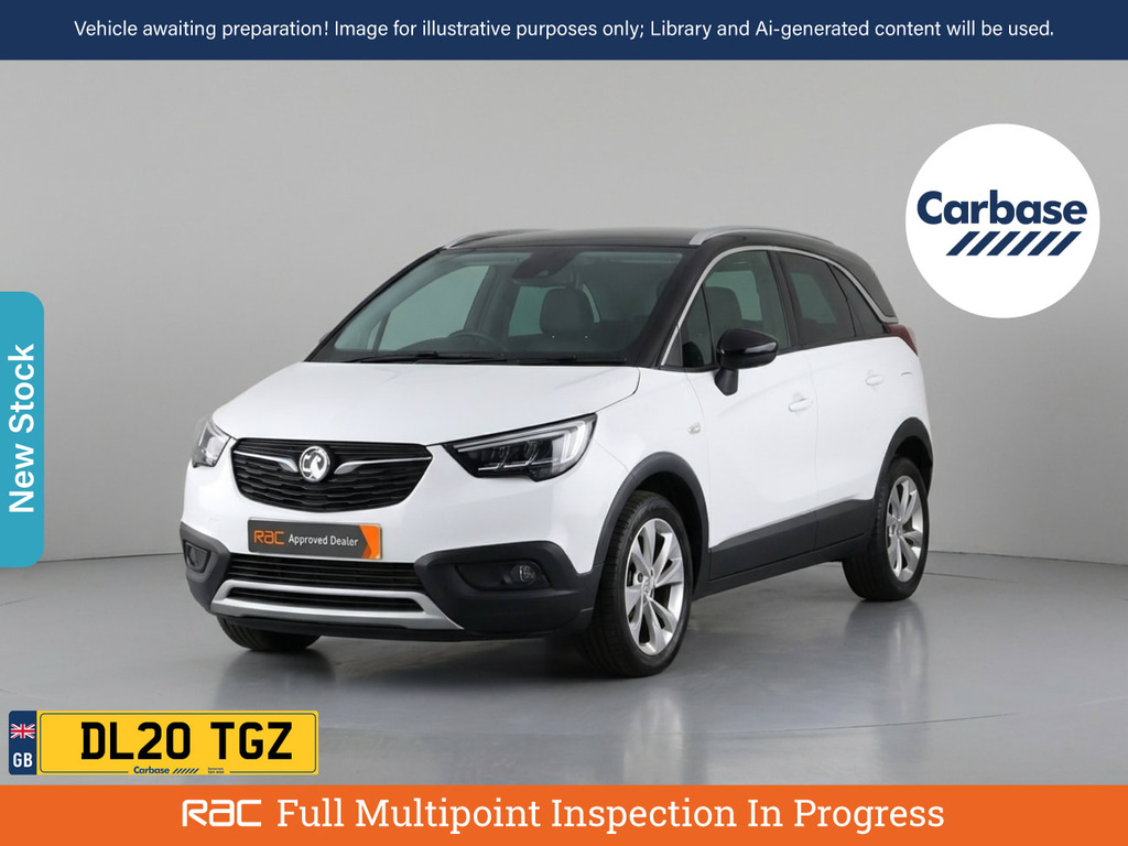 Vauxhall Crossland X 1.2 Turbo Business Edition Nav Suv White