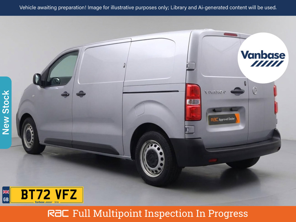 Vauxhall Vivaro 3100 75Kwh Dynamic Panel Van 6Dr L1 Grey #2