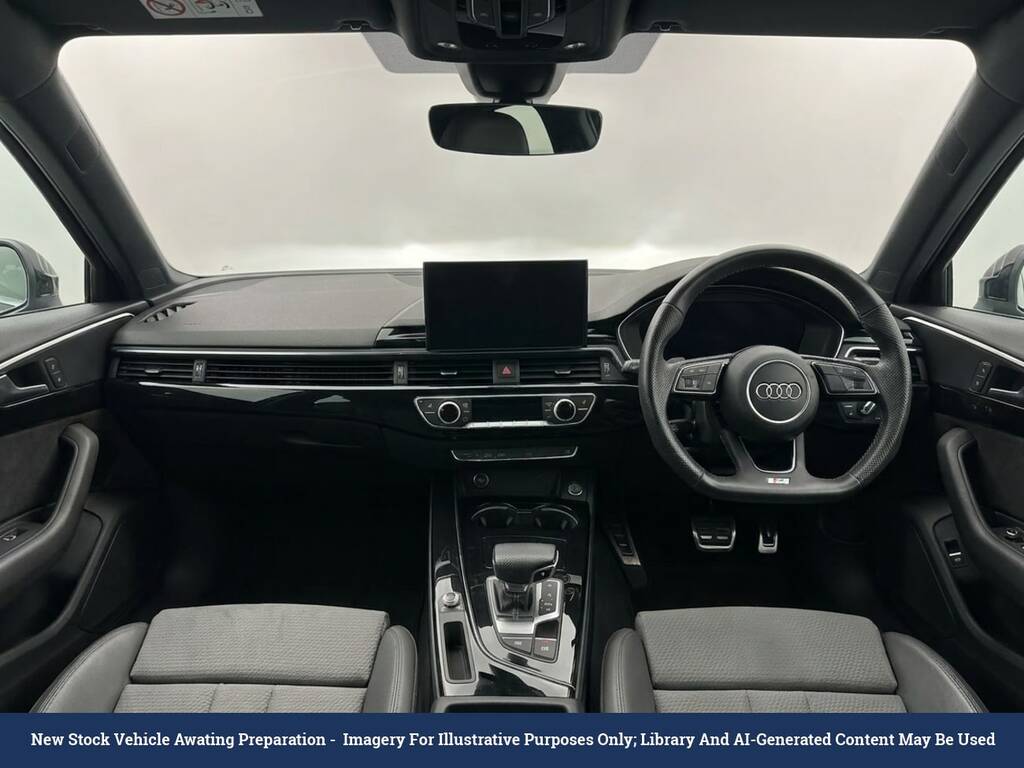 Audi A4 2.0 Tfsi 35 Black Edition Saloon S Tron Blue #4