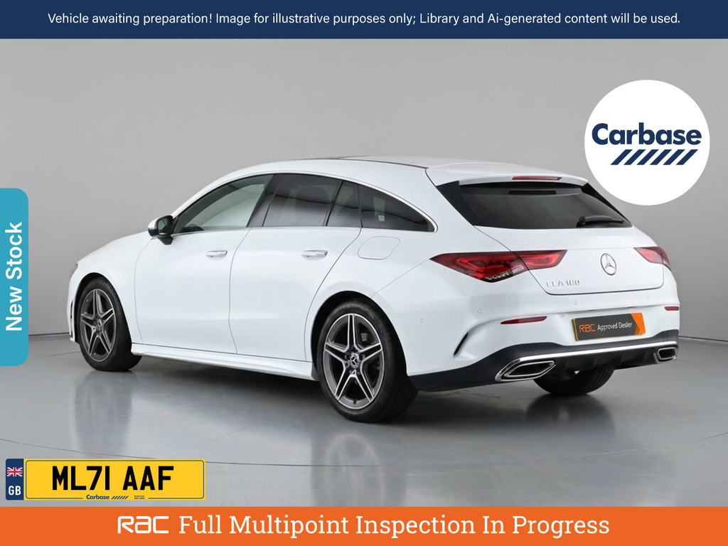 Mercedes-Benz CLA Class 1.3 Cla180 Amg Line Premium Plus 2 Shooting Brak White #2