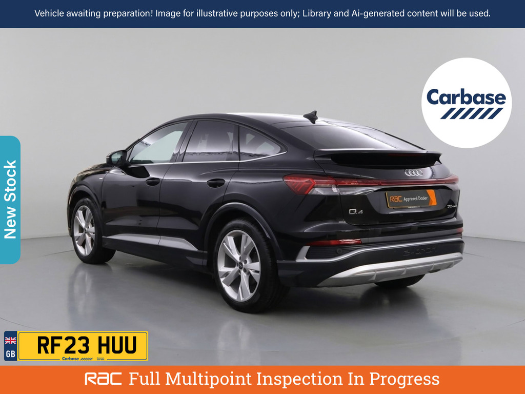 Audi Q4 E Tron 35 S Line Sportback 55Kwh 170 P Black #2