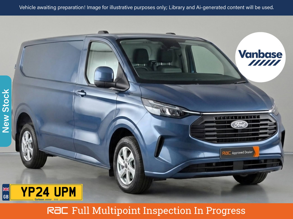 Ford Transit Custom 2.0 300 Ecoblue Limited Panel Van Blue