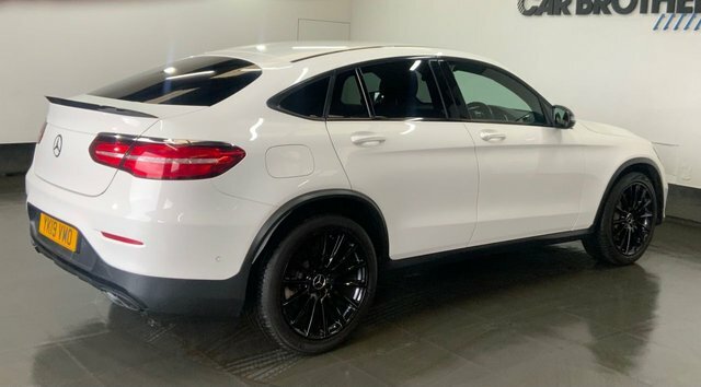 Mercedes-Benz GLC Class 2.0 Glc250 Amg Line Coupe G-tronic 4Ma YK19VMO White #4