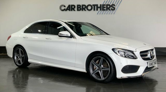 Mercedes-Benz C Class 2.1 C220d Amg Line Saloon G-tronic Eur White