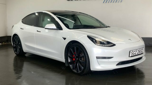 Tesla Model 3 Dual Motor Performance Saloon White #4