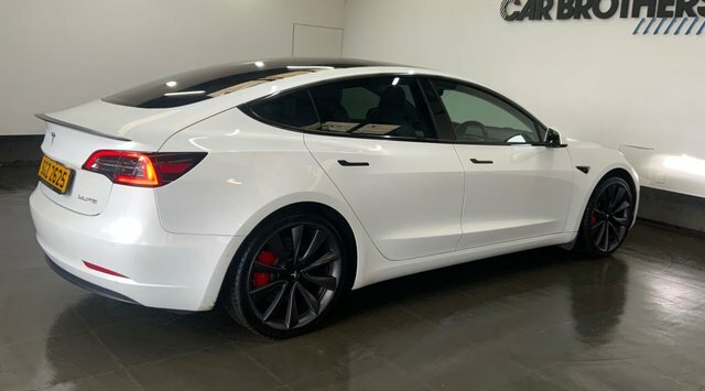 Tesla Model 3 Dual Motor Performance Saloon White #5