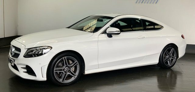 Mercedes-Benz C Class 1.5 C200 Mhev Amg Line Coupe G-tronic White #5