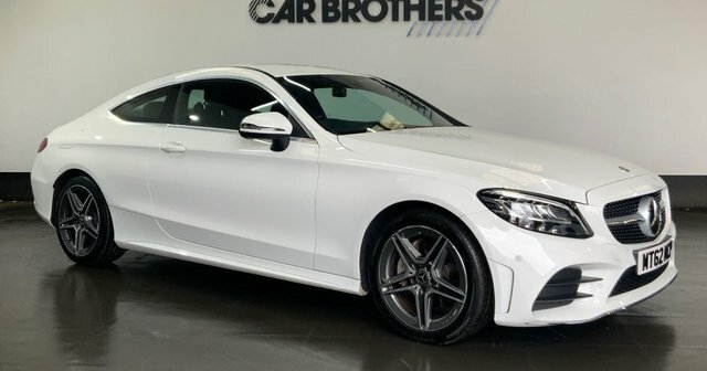 Mercedes-Benz C Class 1.5 C200 Mhev Amg Line Coupe G-tronic White