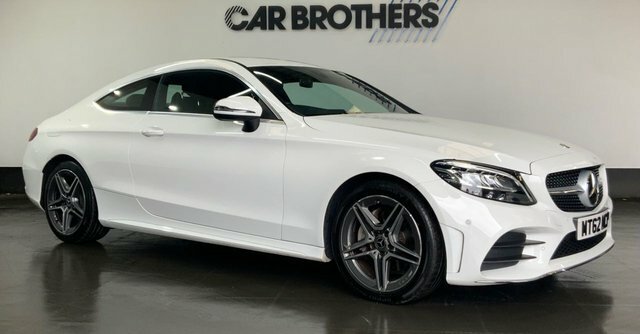 Mercedes-Benz C Class 1.5 C200 Mhev Amg Line Coupe G-tronic White #2