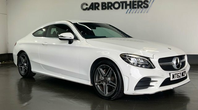 Mercedes-Benz C Class 1.5 C200 Mhev Amg Line Coupe G-tronic White #3