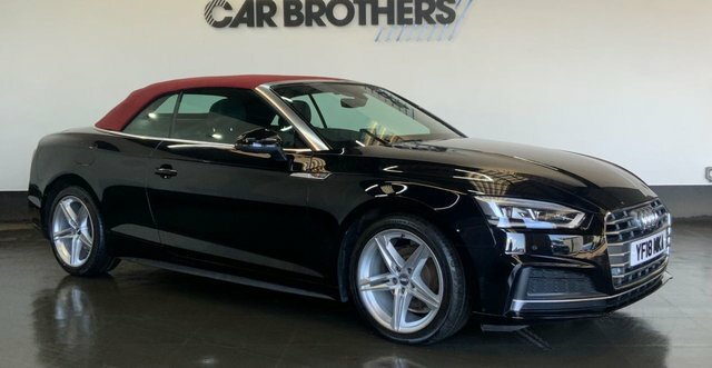 Audi A5 2.0 Tfsi S Line Convertible Euro Black #5