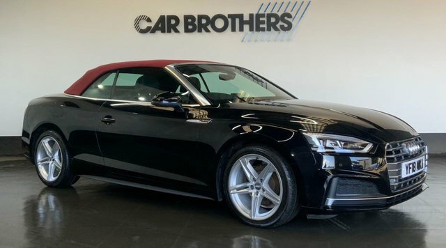 Audi A5 2.0 Tfsi S Line Convertible Euro Black #6