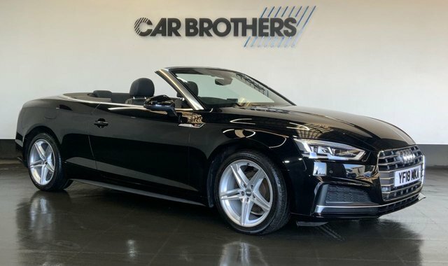 Audi A5 2.0 Tfsi S Line Convertible Euro Black