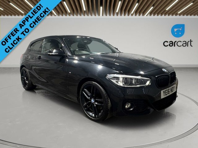 BMW 1 Series 120D M Sport Hatchback Black