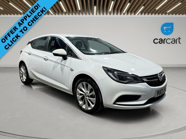 Vauxhall Astra Tech Line Hatchback VU17LVL White