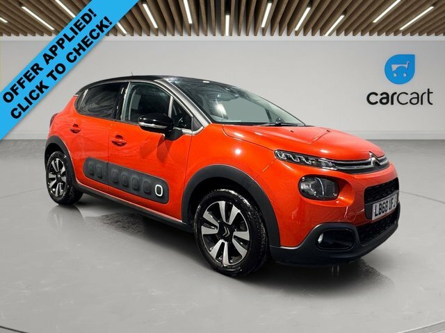 Citroen C3 Puretech Flair Hatchback Orange